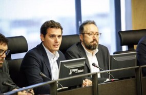 ep presidenteciudadanos albert rivera yportavoz juan carlos girauta