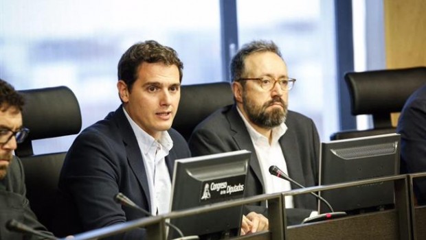 ep presidenteciudadanos albert rivera yportavoz juan carlos girauta