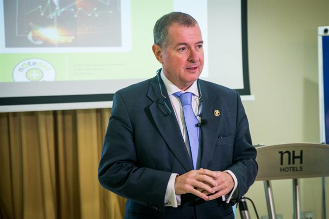 El presidente del Club Noteges, Jose Luis Jimeno, en rueda de prensa | EUROPAPRESS - Archivo ep presidenteclub noteges jose luis jimeno en ruedaprensa