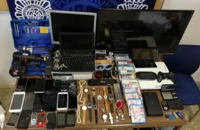 ep robos viviendas malaga efectos sustraidos policia nacional