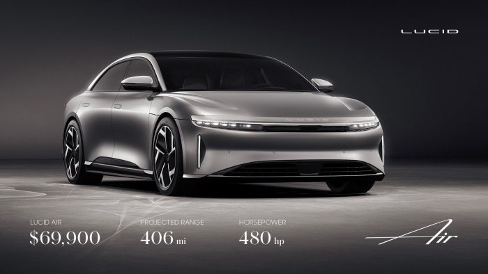 ¿Burbuja eléctrica? Lucid fabricará 20.000 coches en 2022 y ya vale más que Ford
