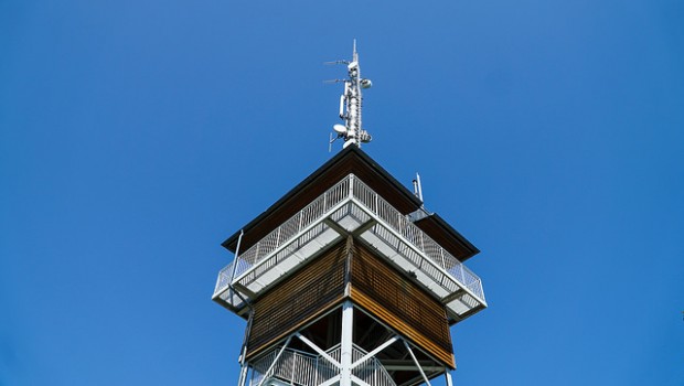 Vodafone telecommunications mast