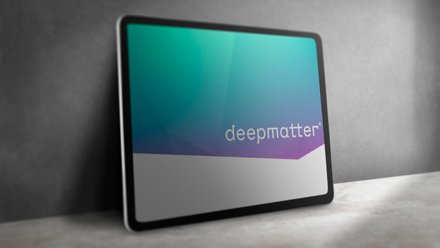 dl deepmatter aim deep matter digital chemistry technology logo