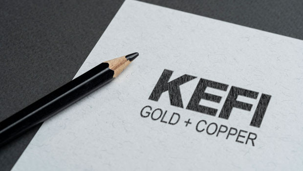 dl kefi gold and copper aim minerals mining exploration development logo