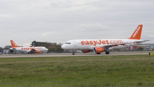 Easyjet, aircraft, Gatwick Airport, transport, travel