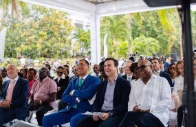 ep abel matutes en la presentacion de la ampliacion del resort en jamaica