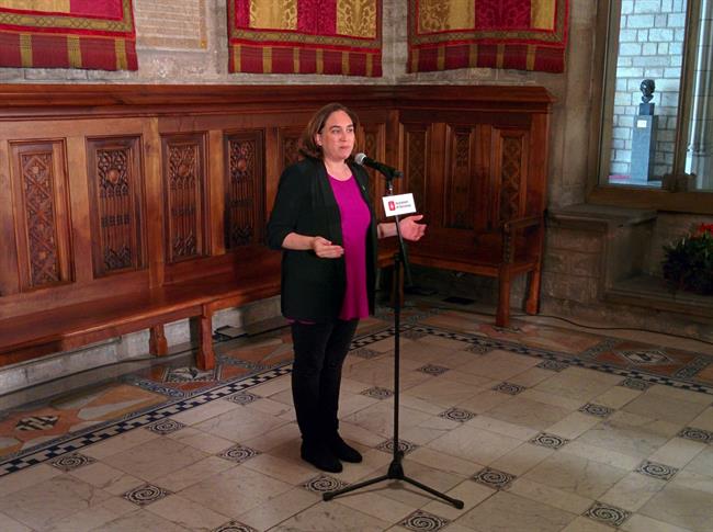 Ada Colau, alcaldesa de Barcelona | EUROPA PRESS ep ada colau alcaldesabarcelona 20170924141002