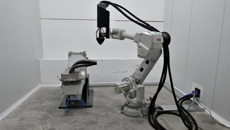 Detalle de una máquina robótica | Juan de Dios Ortiz - Europa Press - Archivo ep archivo detalle de una maquina robotica