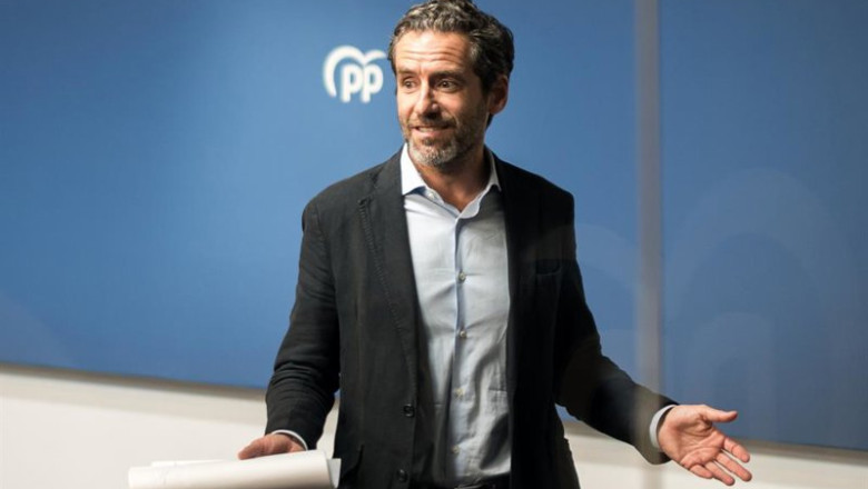 ep archivo   el portavoz del partido popular borja semper durante una rueda de prensa tras la