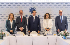ep archivo   plana mayor de inverco encabezada por su presidente angel aldama en el hotel