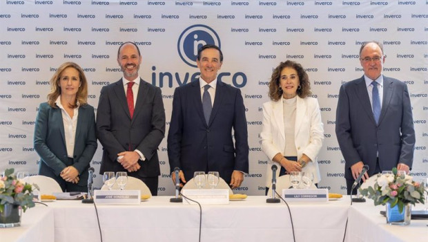 ep archivo   plana mayor de inverco encabezada por su presidente angel aldama en el hotel