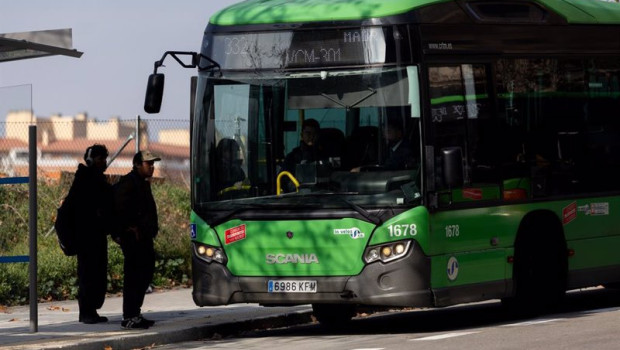 ep archivo   un autobus en la estacion de mendez alvaro a 17 de febrero de 2025 en madrid