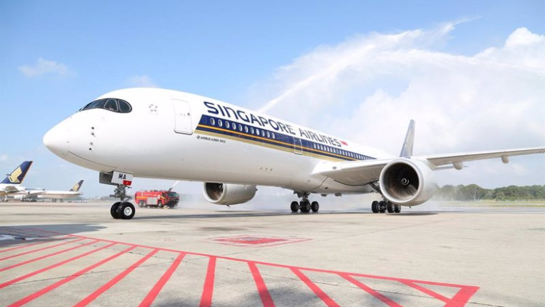 ep archivo un avion de singapur airlines ep archivo un avion de singapur airlines