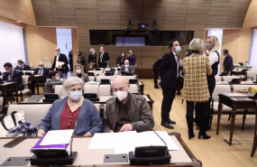 ep asistentes a una comision de presupuestos del congreso