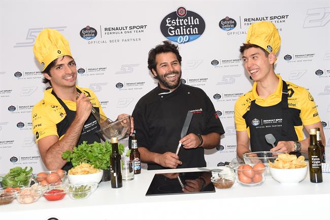 Carlos Sainz en un acto en Silverstone | RUBIO ep carlos sainzun actosilverstone