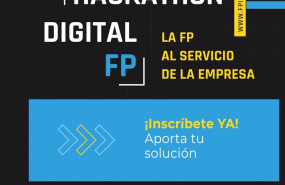 ep cartel del hackathon impulsado por caixabank dualiza y fpinnovacion