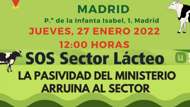 Concentración del sector lácteo madrileño | UNIÓN DE AGRICULTORES, GANADEROS Y SILVICULTORES D ep concentracion del sector lacteo madrileno