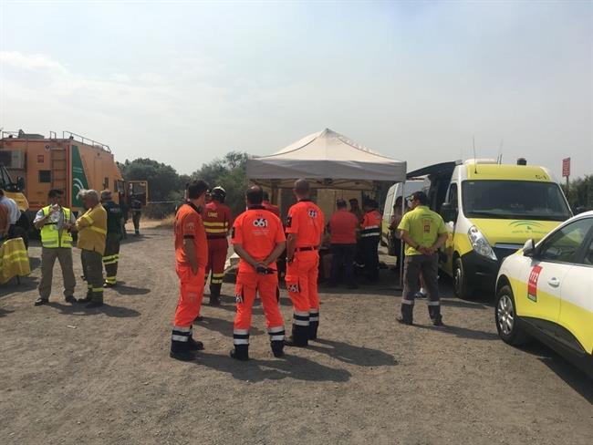 ep efectivos desplazadosincendiomoguer huelva
