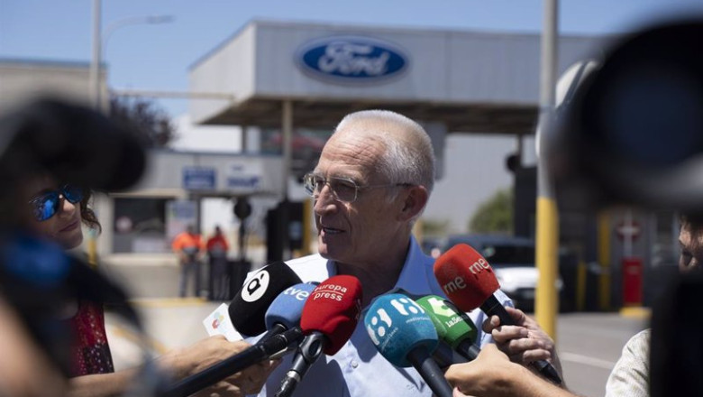 El director de Fabricación de Ford España, Dionisio Campos | JORGE GIL-EUROPA PRESS ep el director de fabricacion de ford espana dionisio campos