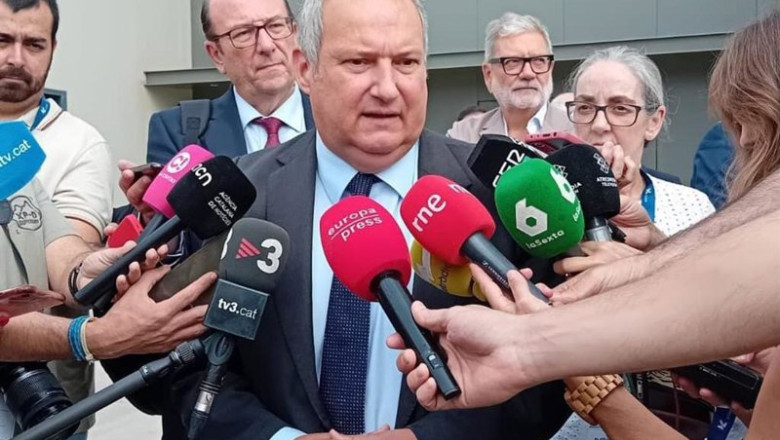 El ministro de Industria y Turismo, Jordi Hereu, en declaraciones en Lleida | EUROPA PRESS ep el ministro de industria y turismo jordi hereu en declaraciones en lleida