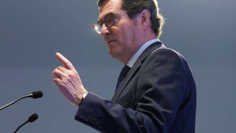 ep el presidente de la ceoe antonio garamendi interviene durante la entrega de galardones de la ep el presidente de la ceoe antonio garamendi interviene durante la entrega de galardones de la