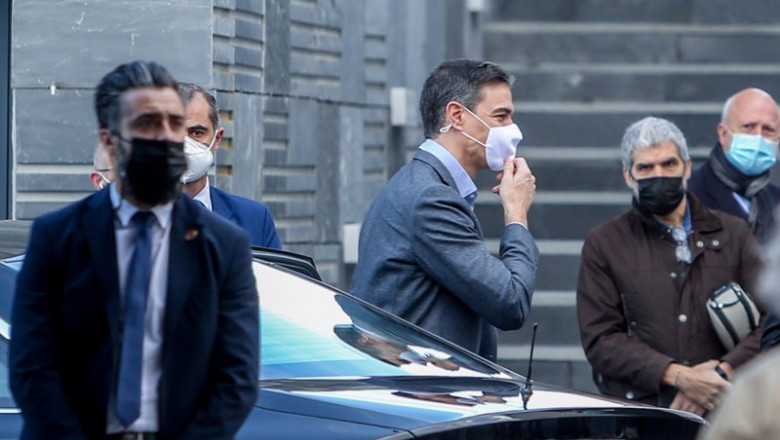 El presidente del Gobierno, Pedro Sánchez. | Ricardo Rubio - Europa Press ep el presidente del gobierno pedro sanchez c a su llegada a una visita al centro de atencion