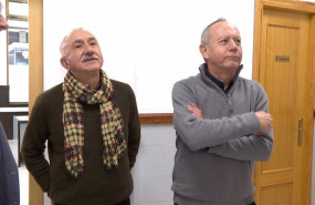 ep el secretario general de ugt pepe alvarez junto con el secretario general de ugt pv ismael saez