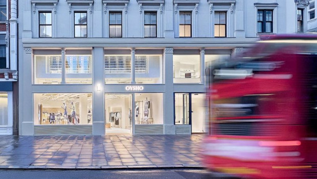 ep fachada de la nueva tienda de oysho en londres ubicada en oxford street