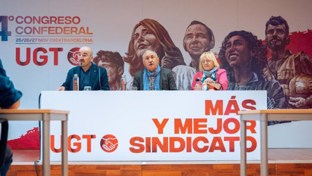 ep i d el vicesecretario general de politica sindical fernando lujan el secretario general de ugt