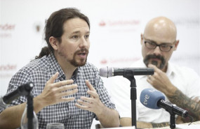 ep i-d secretario generalpodemos pablo iglesias ydiputadoahorapor alicante txema guijarro duranteinauguracioncurso basesun nuevo republicanismo