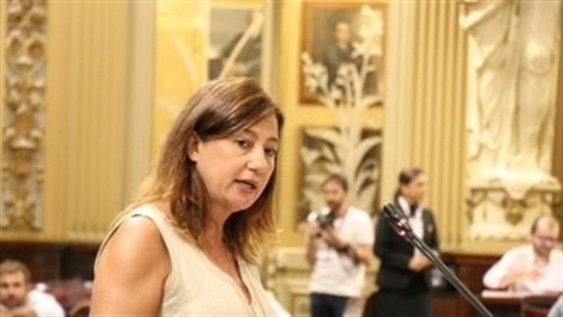 ep la presidenta del govern de baleares francina armengol