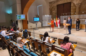 ep la vicepresidenta tercera y ministra de trabajo yolanda diaz y el presidente de la junta