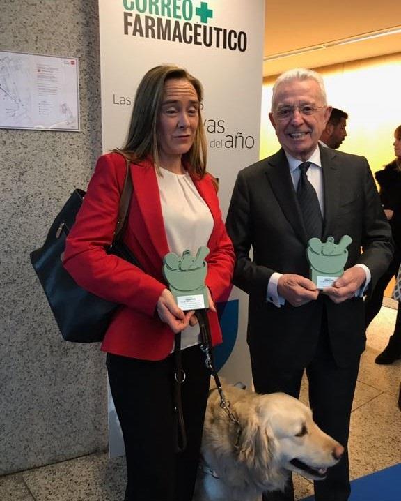 Laboratorios LETI y la Fundación ONCE del Perro Guía | CEDIDA POR FERMÍN J. URBIOLA ep laboratorios letila fundacion onceperro guia