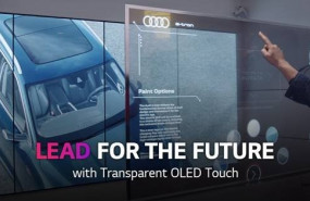 ep nueva pantalla tactil transparente de lg transparent oled touch