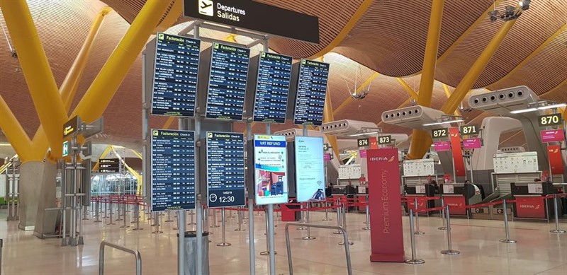 ep pantallasaeropuertoadolfo suarez madrid barajas