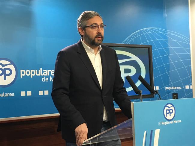 El portavoz del PP regional, Víctor Martínez | PP ep portavozpp regional victor martinez