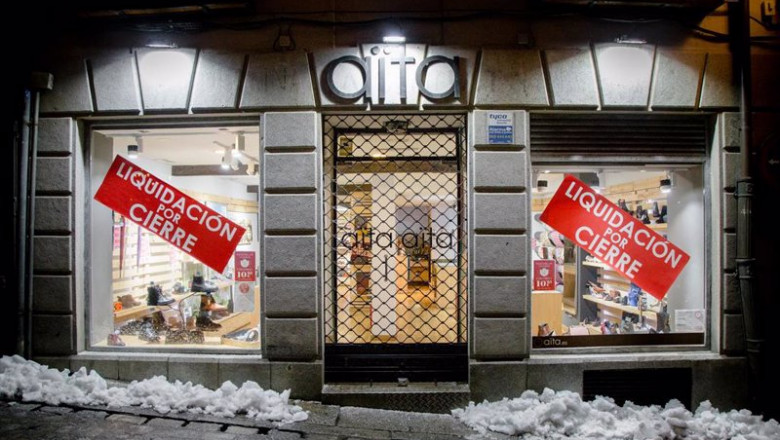 Una tienda cerrada en Toledo, Castilla-La Mancha (España), a 19 de enero de 2021. | Mario Triviño - Europa Press ep una tienda cerrada en toledo castilla-la mancha espana a 19 de enero de 2021