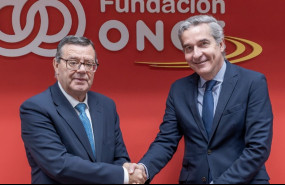 enrique garca gulln ceo de konecta iberia y jos luis martnez donoso director general de fundacin once enrique garca gulln ceo de konecta iberia y jos luis martnez donoso director general de fundacin once