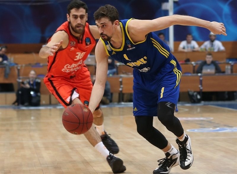 ep alexey shved en el khimki - valencia basket