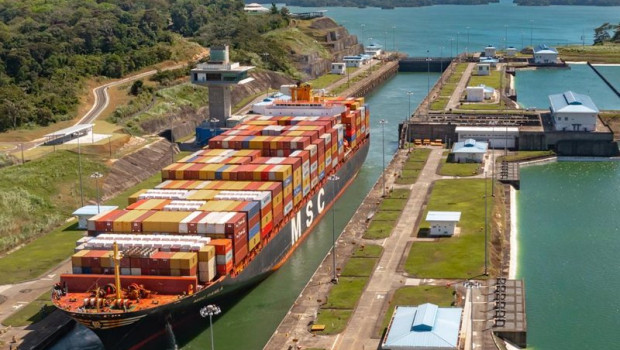 ep archivo   el canal de panama en una imagen de archivo