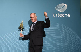 ep archivo   el presidente y ceo de arteche alexander artetxe en el debut de la empresa en el