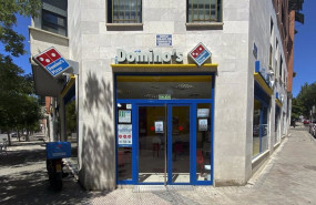 ep archivo - un establecimiento de dominos pizza en madrid a 17 de julio de 2020 la cadena de comida