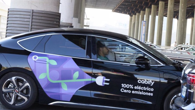 ep archivo   un taxi de cabify en la zona de atocha