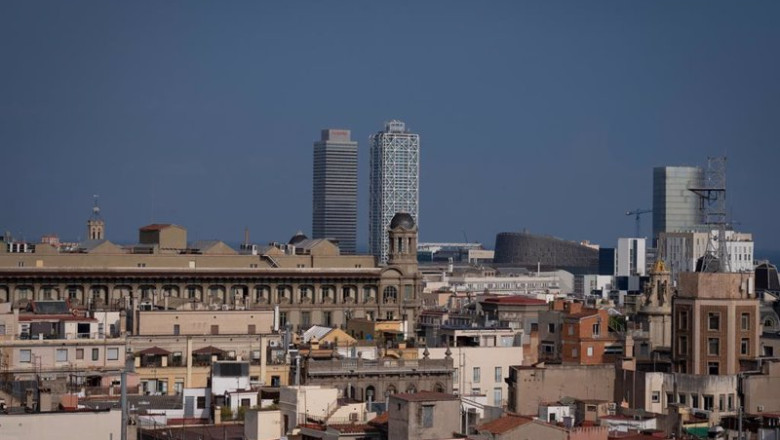 ep archivo vista panoramica de barcelona con las torres mapfre al fondo ep archivo vista panoramica de barcelona con las torres mapfre al fondo