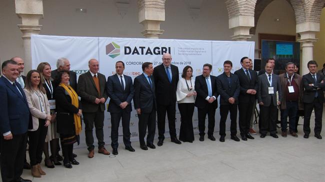 Autoridades inauguran Datagri 2018 | EUROPA PRESS ep autoridades inauguran datagri 2018
