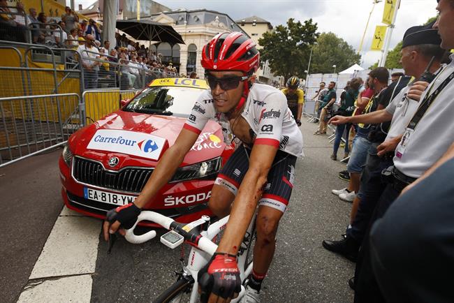 ep ciclista espanol alberto contador trek