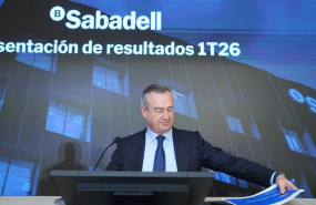 ep el consejero delegado de banco sabadell cesar gonzalez bueno durante la rueda de prensa