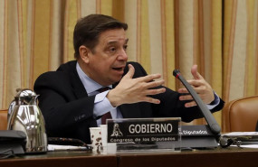 ep el ministro de agricultura pesca y alimentacion luis planas durante una comparecencia en el