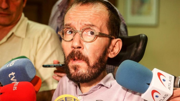 ep el secretario de accion de gobierno de podemos pablo echenique en declaraciones ante los medios