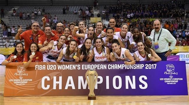 ep espanaproclama campeonaeurobasket sub-20 femenino